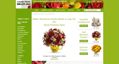 Desktop Screenshot of lancasterflorist.net